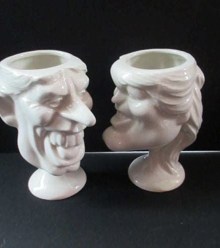 Fluck & Law 1980s Prince Andrew and Sarah Fergusson Egg Cups