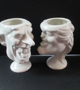 Fluck & Law 1980s Prince Andrew and Sarah Fergusson Egg Cups