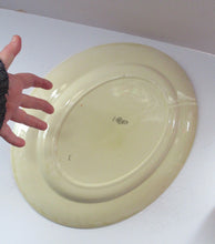Load image into Gallery viewer, Massive Royal Doulton Orange Tango 1930s Art Deco Serving Platter

