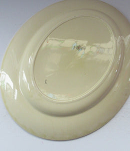 Massive Royal Doulton Orange Tango 1930s Art Deco Serving Platter
