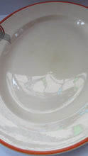 Load image into Gallery viewer, Massive Royal Doulton Orange Tango 1930s Art Deco Serving Platter
