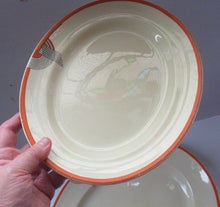 Load image into Gallery viewer, Large Royal Doulton Orange Tango 1930s Art Deco Serving Platter
