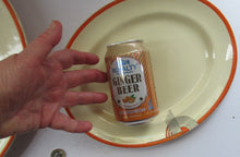 Load image into Gallery viewer, Large Royal Doulton Orange Tango 1930s Art Deco Serving Platter
