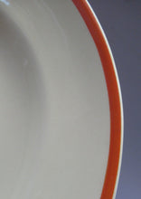 Load image into Gallery viewer, Smaller Royal Doulton Orange 1930s Art Deco Tango Pattern Serving Platter
