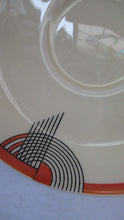 Load image into Gallery viewer, Royal Doulton 1930s Art Deco Royal Tango Lidded Cup and Saucer
