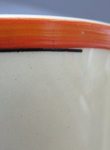 Royal Doulton 1930s Art Deco Royal Tango Lidded Cup and Saucer