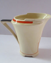 Load image into Gallery viewer, Royal Doulton Orange Tango 1930s Art Deco Milk Jug or Creamer
