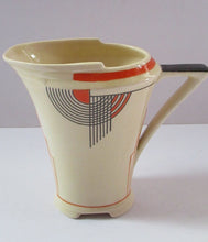 Load image into Gallery viewer, Royal Doulton Orange Tango 1930s Art Deco Milk Jug or Creamer
