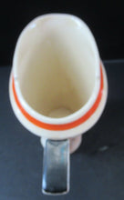 Load image into Gallery viewer, Royal Doulton Orange Tango 1930s Art Deco Milk Jug or Creamer
