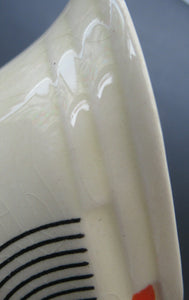 Royal Doulton Orange Tango 1930s Art Deco Milk Jug or Creamer
