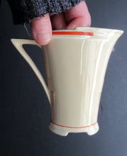 Load image into Gallery viewer, Royal Doulton Orange Tango 1930s Art Deco Milk Jug or Creamer
