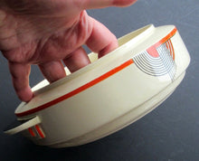Load image into Gallery viewer, 1930s Art Deco Royal Doulton Orange Tango Open Serving Bowl
