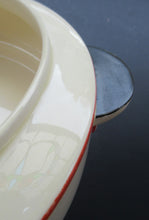 Load image into Gallery viewer, 1930s Art Deco Royal Doulton Orange Tango Open Serving Bowl
