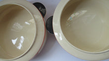 Load image into Gallery viewer, 1930s Art Deco Royal Doulton Orange Tango Open Serving Bowl

