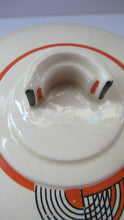 Load image into Gallery viewer, 1930s Royal Doulton Art Deco Miniature Lidded Serving Dish Orange Tango
