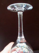 Load image into Gallery viewer, Set of six Matching Vintage Lead Crystal Wine Glasses. Good quality and perfect
