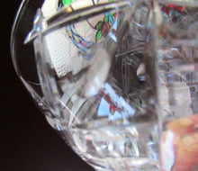 Load image into Gallery viewer, Set of six Matching Vintage Lead Crystal Wine Glasses. Good quality and perfect
