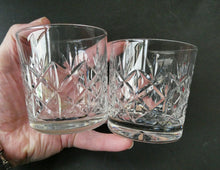 Load image into Gallery viewer, Set of 1960s Glenshee Edinburgh Crystal Whisky Tumblers or Glasses
