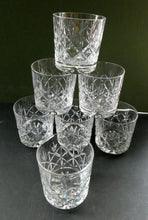 Load image into Gallery viewer, Set of 1960s Glenshee Edinburgh Crystal Whisky Tumblers or Glasses
