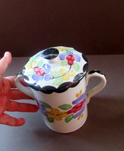 Load image into Gallery viewer, Robert Heron Kirkcaldy Methven Antique Scottish Pottery Lidded Storage Jar Handles
