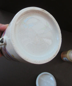 Robert Heron Kirkcaldy Methven Antique Scottish Pottery Lidded Storage Jar Handles