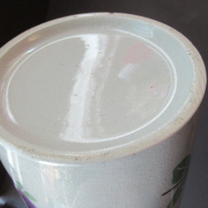 Heron Methven Kirkcaldy Scottish Pottery Antique Lidded Pot Storage Jar
