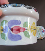 Load image into Gallery viewer, Robert Heron Kirkcaldy Methven Antique Scottish Pottery Lidded Bowl

