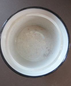 Robert Heron Kirkcaldy Methven Antique Scottish Pottery Lidded Bowl