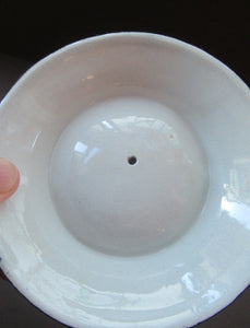 Robert Heron Kirkcaldy Methven Antique Scottish Pottery Lidded Bowl