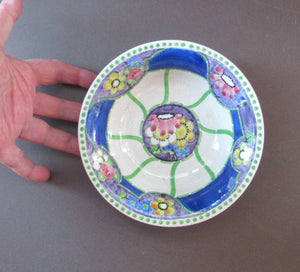 Art Nouveau Design 1920s Scottish Pottery Mak Merry Hand Painted Small Bowl