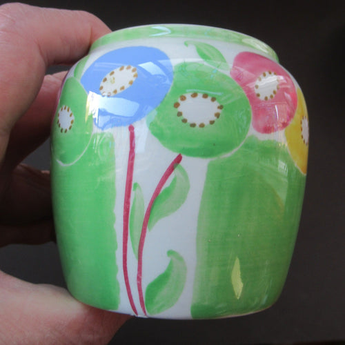 Small Bough Pottery Pot Richard Amour 1920s Floral Pattern