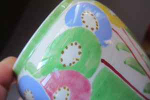 Small Bough Pottery Pot Richard Amour 1920s Floral Pattern