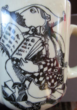 Load image into Gallery viewer, Bjorn Wiinblad Coffee Mug Rosenthal Eulenspiegel and the Donkey
