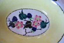 Load image into Gallery viewer, 1920s Scottish Pottery Mak Merry Oval Dish Brambles
