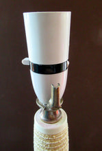Load image into Gallery viewer, Vintage 1950s 1960s Quartite Creative Corp Style Chalkware Table Lamp
