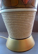 Load image into Gallery viewer, Vintage 1950s 1960s Quartite Creative Corp Style Chalkware Table Lamp
