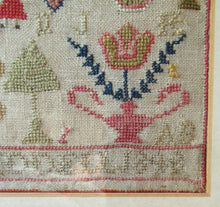 Load image into Gallery viewer, Early Victorian Scottish Sampler Framed Dated 1848
