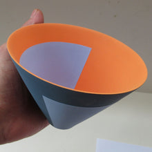 Load image into Gallery viewer, Sara Moorhouse Art Pottery Bowl 2019 Geometric Eclipse  Pattern
