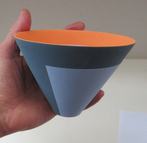 Sara Moorhouse Art Pottery Bowl 2019 Geometric Eclipse  Pattern