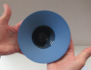 Blue Porcelain Art Pottery Bowl by Arjan Van Dal