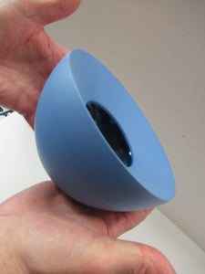 Blue Porcelain Art Pottery Bowl by Arjan Van Dal