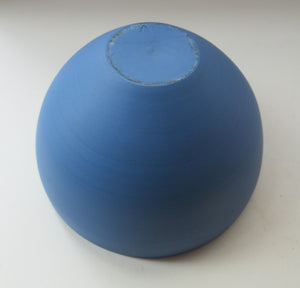 Blue Porcelain Art Pottery Bowl by Arjan Van Dal