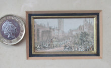 Load image into Gallery viewer, BRITISH HISTORY INTEREST: The Opening of the First Parliament of Queen Victoria. 1850s Miniature Needlebox Print
