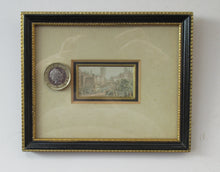 Load image into Gallery viewer, Victorian Royal 1840s Needlebox Print. Opening of Houses of Parliament Queen Victoria
