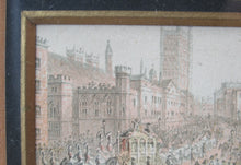 Load image into Gallery viewer, Victorian Royal 1840s Needlebox Print. Opening of Houses of Parliament Queen Victoria
