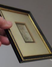 Load image into Gallery viewer, Victorian Royal 1840s Needlebox Print. Opening of Houses of Parliament Queen Victoria
