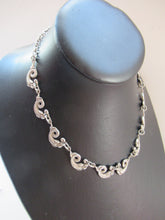 Load image into Gallery viewer, Vintage Iona Silver Necklace John Hart after Alexander Ritchie Scottish Silver
