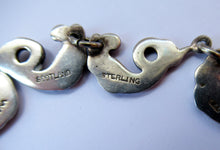 Load image into Gallery viewer, Vintage Iona Silver Necklace John Hart after Alexander Ritchie Scottish Silver
