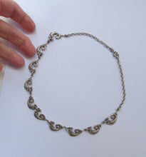 Load image into Gallery viewer, Vintage Iona Silver Necklace John Hart after Alexander Ritchie Scottish Silver
