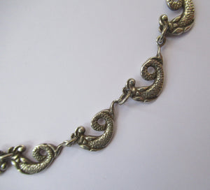 Vintage Iona Silver Necklace John Hart after Alexander Ritchie Scottish Silver